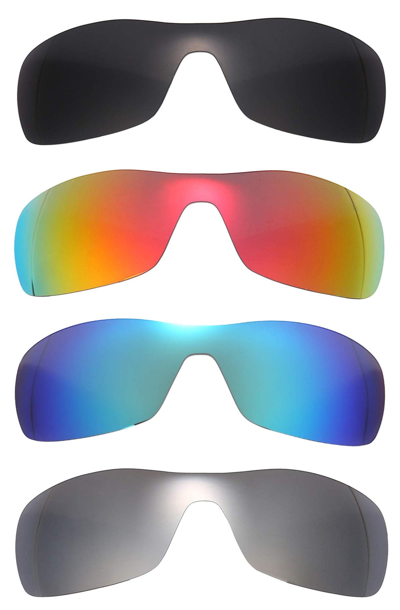 NicelyFit 4 Pairs Polarized Replacement Lenses for Oakley Antix Sunglasses Eye Glass Frames