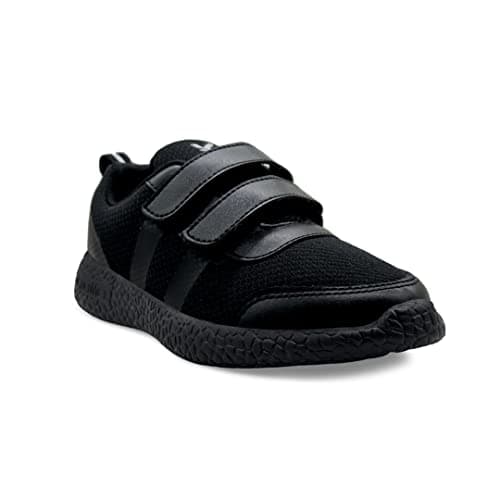 KazarMax Unisex-Child Black Uniform Shoes -2 UK