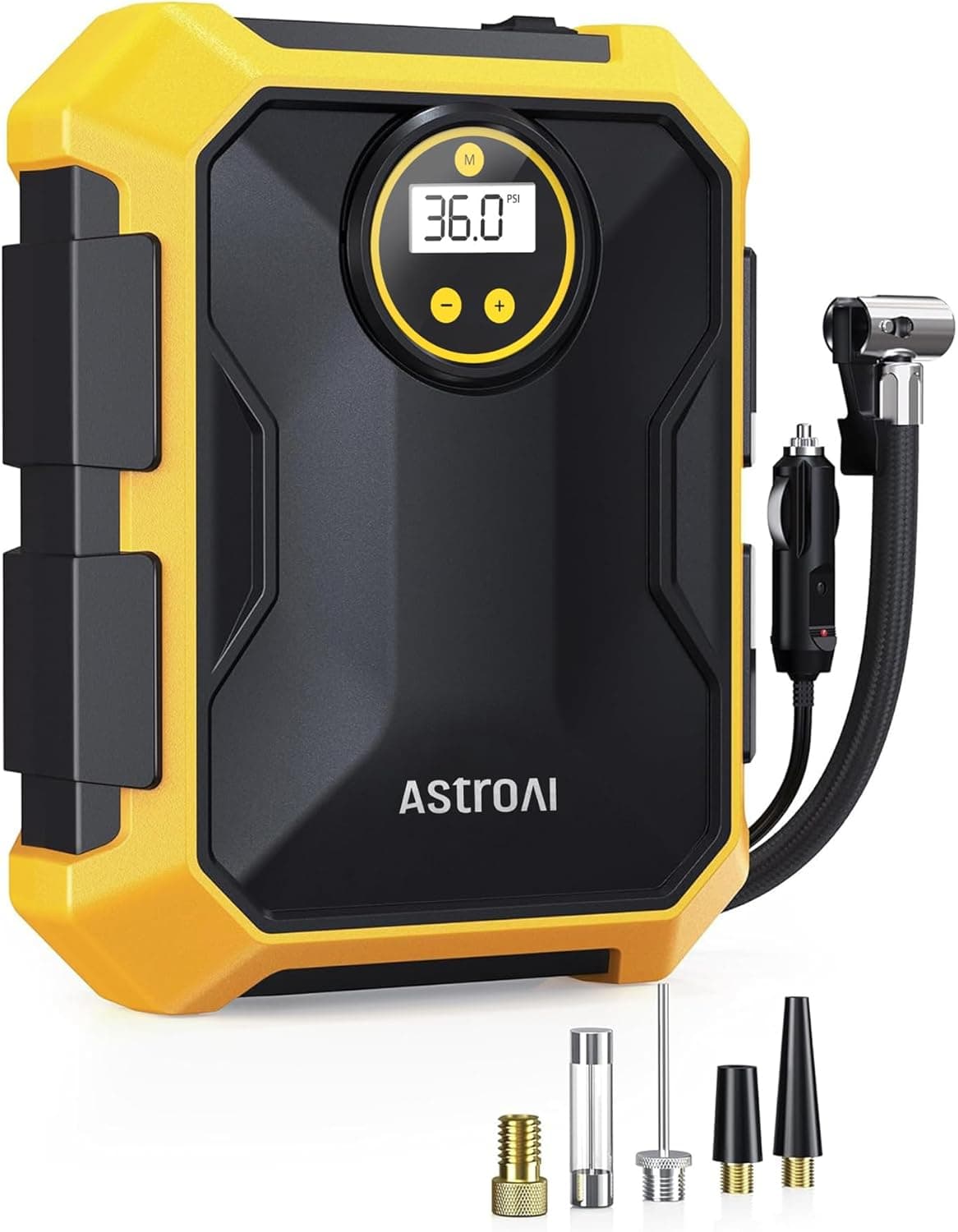 AstroAI 12V DC Portable Tyre Inflator with LED Light