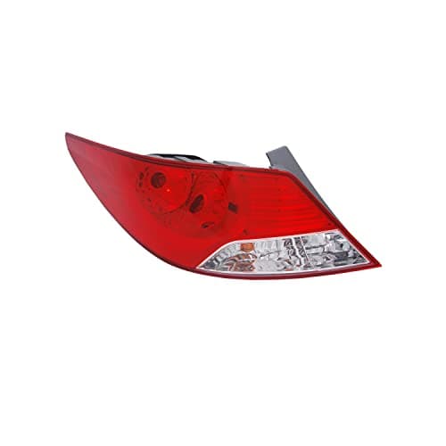 TYC Left Tail Light Assembly Compatible with 2012-2014 Hyundai Accent