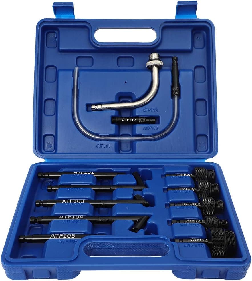 ECCPP 13Pcs Oil Refill Filling ATF Adapter Tool Kit for Ford, VW, Audi, Honda