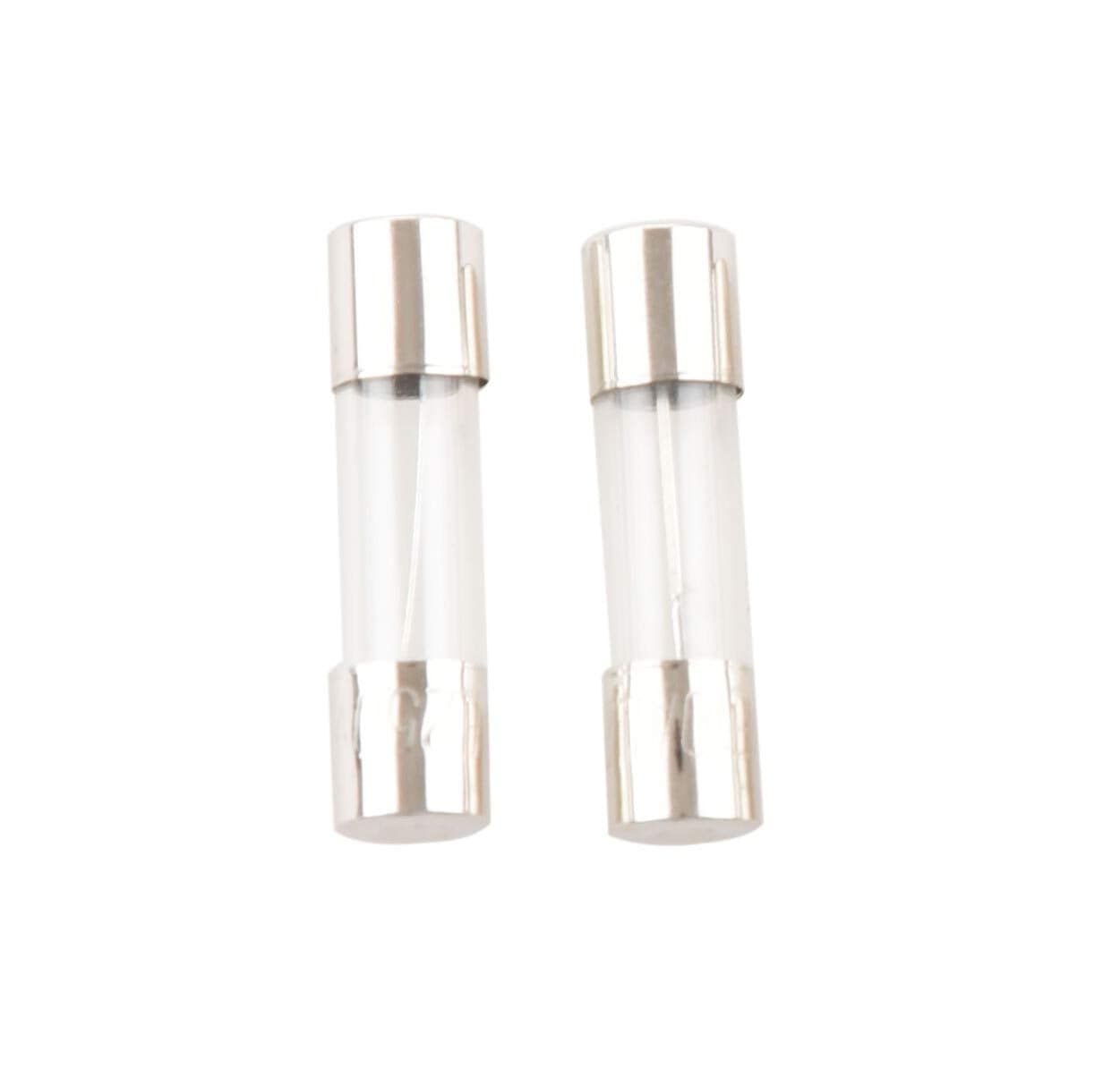 CentIoT - 5 x 20MM 500mA - Fast Blow Glass Tube Fuses 250V 2PCS (5mm Quick 0.5A)