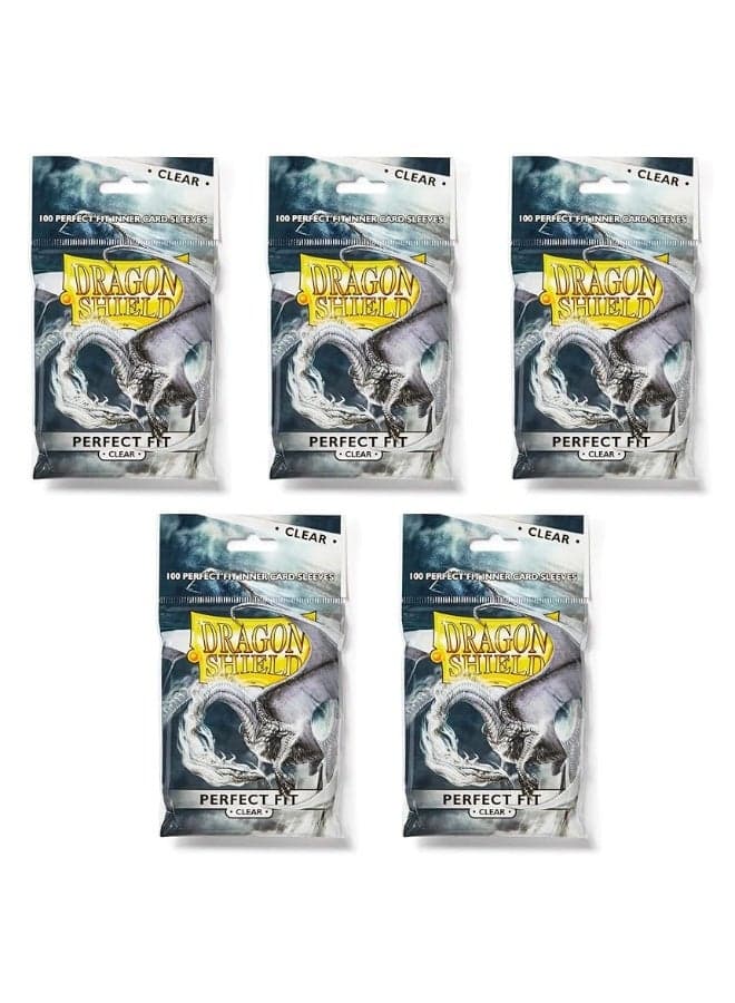 Dragon Shield 100 Standard Size Clear Sleeves