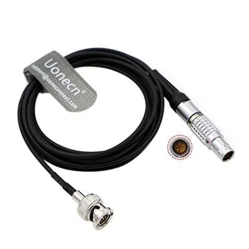 Uonecn Nor1438 BNC to 1B 7 Pin Male Run Stop Cable for Measuring Instruments Norsonic System.