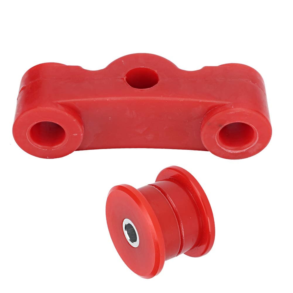 Acouto Shifter Stabilizer Bushing Kit for CivcCRX 19841987 for SI 19992000 for Integra 19902001 Red Manual Shifter Stabilizer Bushing Set Replacement