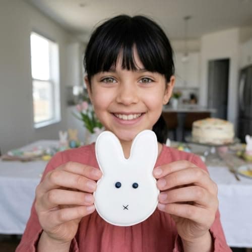 Ann Clark Cute Bunny Head Cookie Cutter, 3” Made in USA
