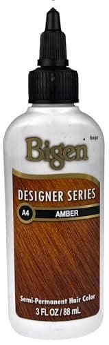 Bigen Semi Permanent Hair Color A4 Amber 3 oz Packs of 2