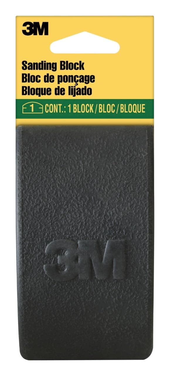3M Rubber Sanding Block 2 58 in x 4 34 in x 1 14 in