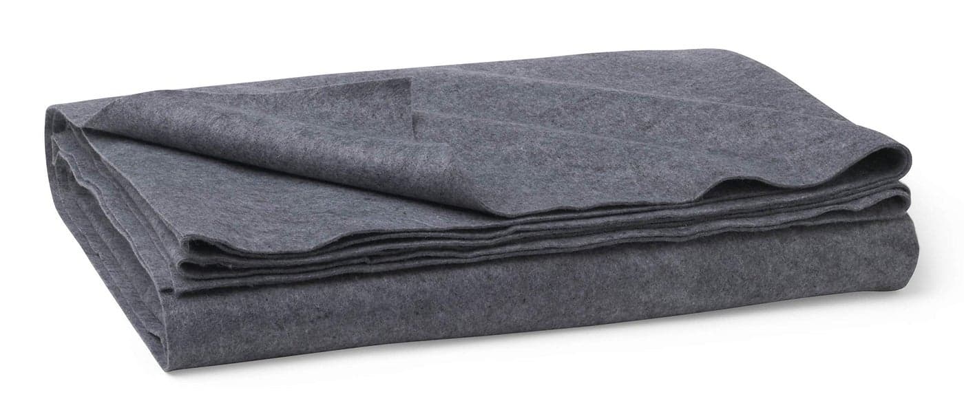 Medline Disposable Emergency Blanket 40 x 80 Gray Pack of 10