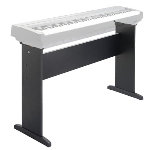 Zreephy Universal 76 / 88 Key Piano Keyboard Stand, Wooden Furniture Stand Compatible For YMH P Series, CSO PX Series, RLD FP Series Digital Pianos Keyboards - 2 Into 1 Middle Board - KWS-G1-B