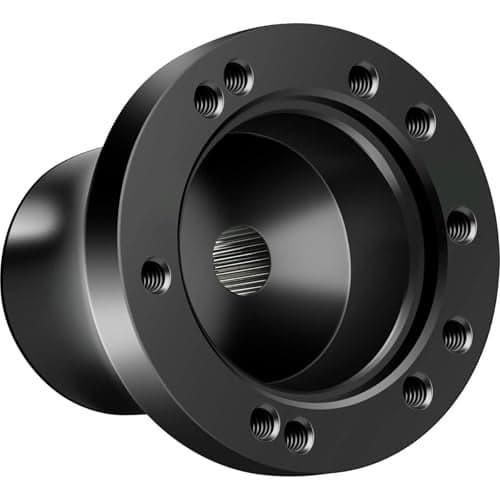 EZGO Steering Wheel Adapter fit EZGO TXT/RXV/Marathon/Medalist Golf Carts Steering Wheel Adapter Golf Cart Accessories(Black)