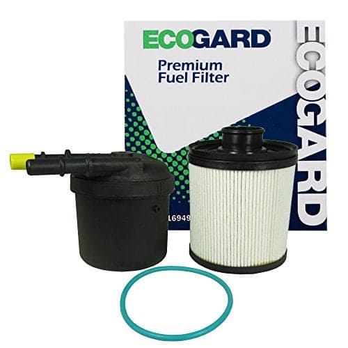 ECOGARD XF76160 Premium Diesel Fuel Filter (Set of 2) Fits Ford F-250 Super Duty 6.7L DIESEL 2011-2016, F-350 Super Duty 6.7L DIESEL 2011-2016, F-450 Super Duty 6.7L DIESEL 2011-2016