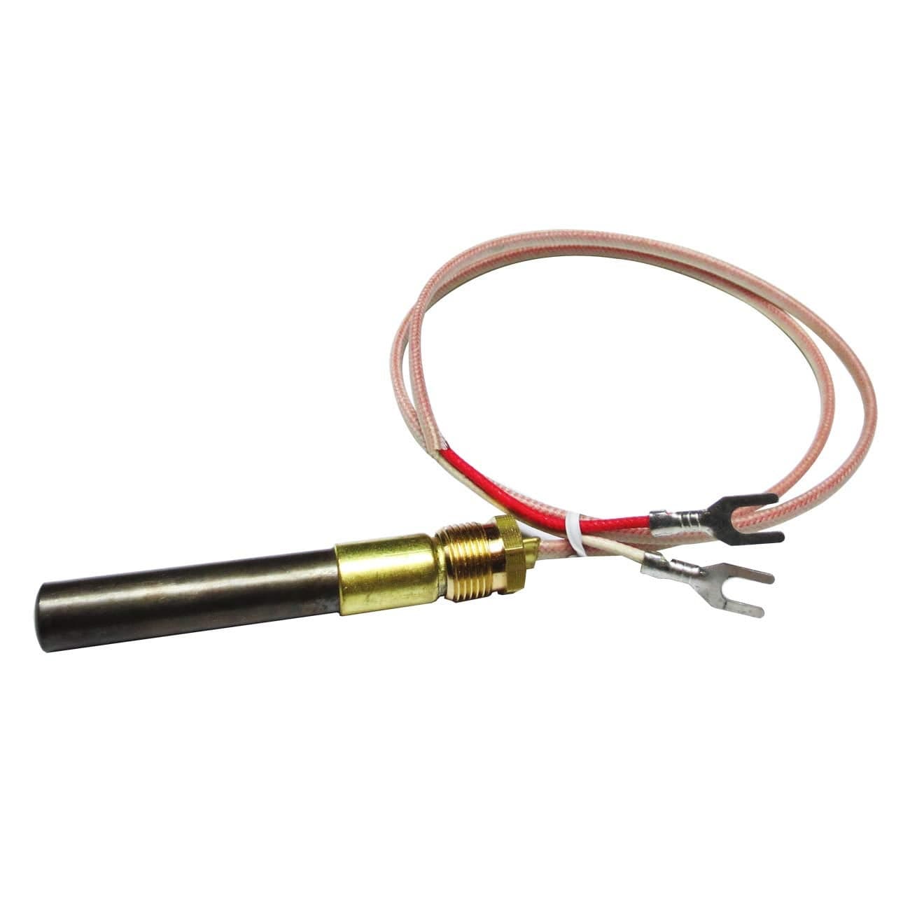 METER STAR 750mV Thermopile Generator Replacement 24 Glass Fiber Wire for Gas Fireplaces Water Heaters Fryers Compatible with Heatilator Empire DV Models PITCO 6012550110002264