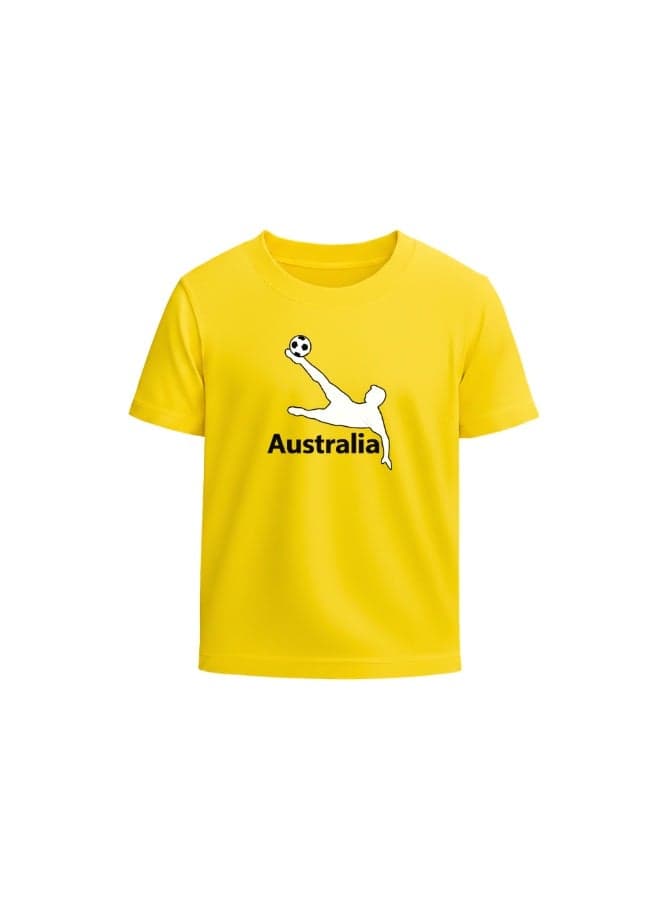 Australia Football Team World Fans printed T shirts Supporting The Team Football Team Jersey T shirts For Men | Women | Kids to win the cup