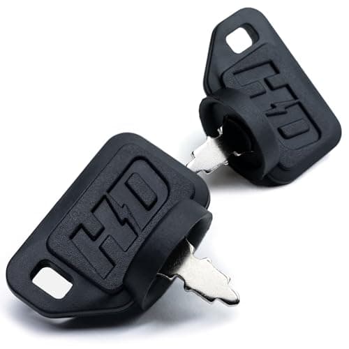 HD Switch 2 Pack Ignition Key Fits Hustler Big Dog Models Super Z Mini Z XOne Z4 XR7 FasTrak Mini FasTrak Sport Raptor ATZ TrimStar for Indak Switch 045898 Keeps DUST Water Out