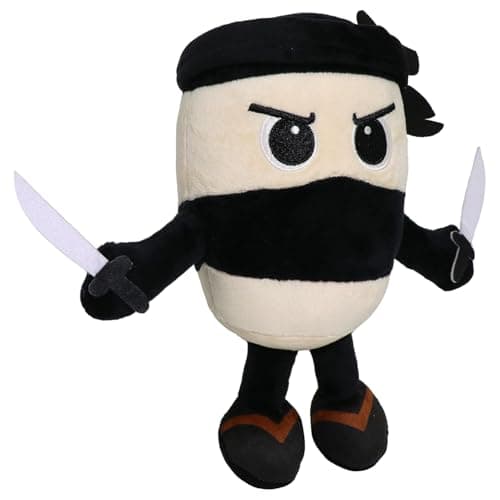 Italian Brainrot Plush 98inch Cappuccino AssassinoCute Stuffed Figure Doll for Kids and Adults Inspired Plush Toy