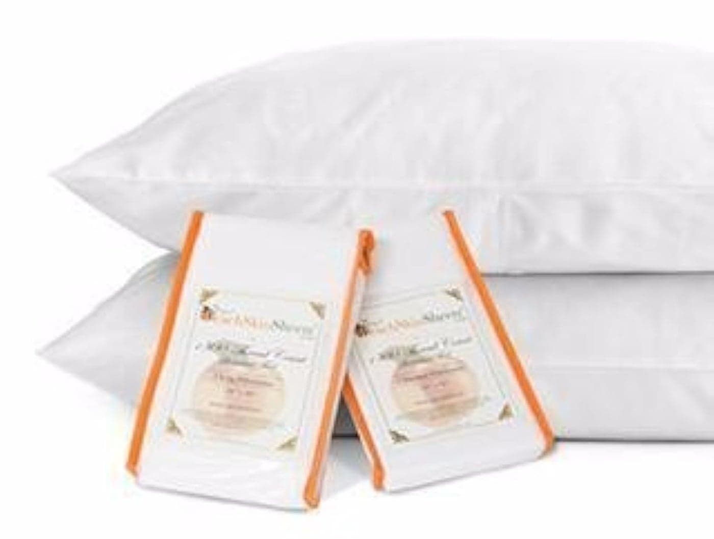 PeachSkinSheets Night Sweats The Original 1500tc Soft Standard Pillowcase Set Beach Blue