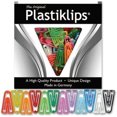 BAULP0600 Baumgartens Plastiklips Paper Clip by Baumgartens
