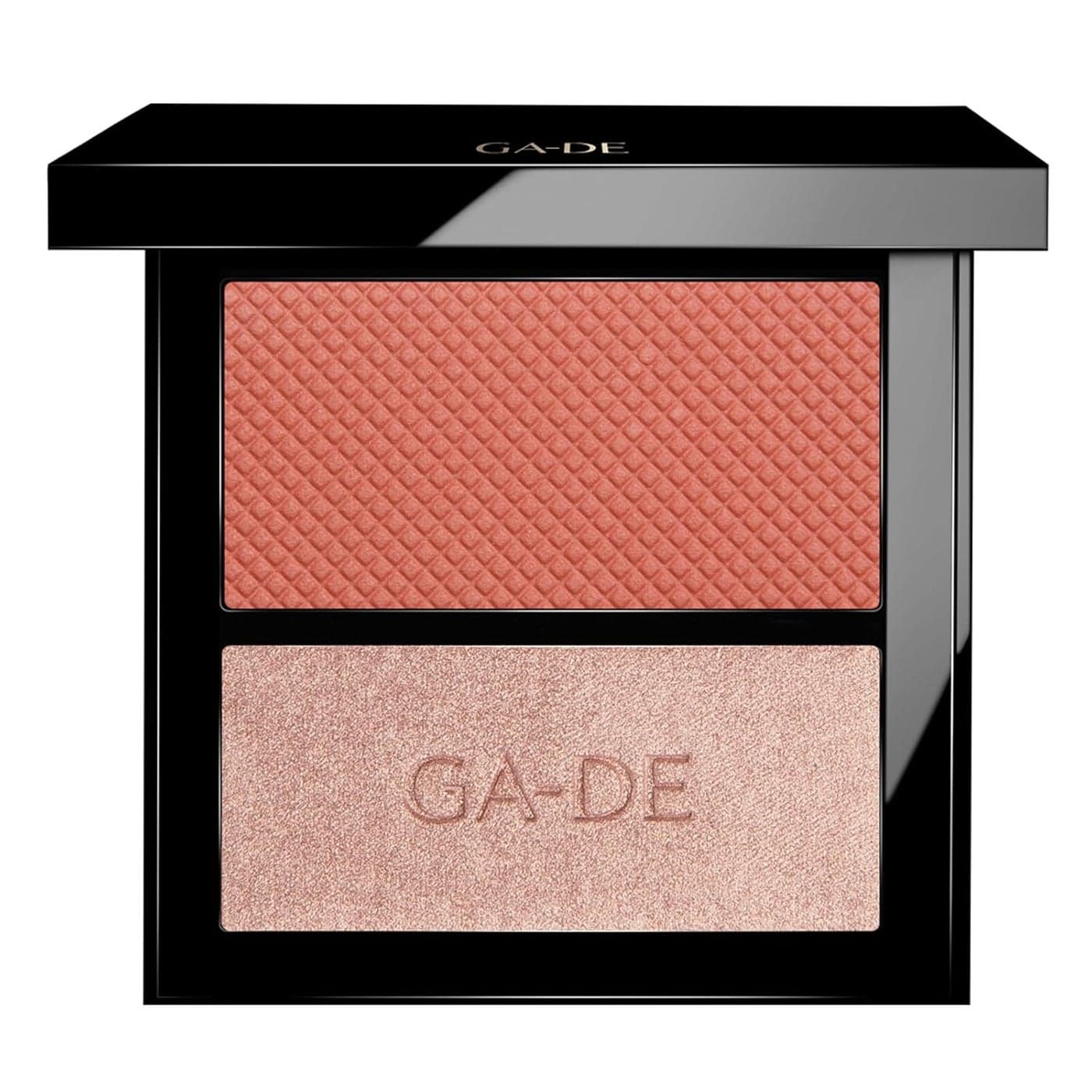 GADE Velveteen Blush and Shimmer Duet 48 Formulated with Micronized Pearls and Pigments for Sculpting Face and Dcollet ParabenFree 026 oz
