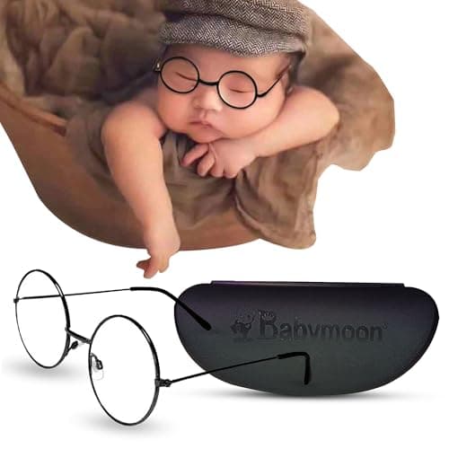 BabyMoon Newborn Boy Girl Glasses Photography Photoshoot Props (Specks)