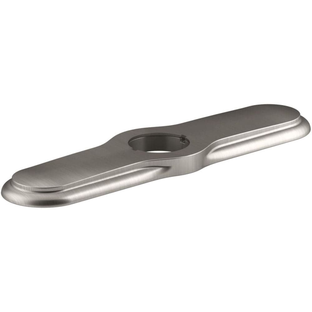 KOHLER K99272VS Artifacts 3Hole Kitchen Faucet Escutcheon Vibrant Stainless 050 x 269 x 1031 inches