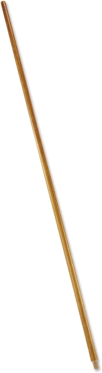Rubbermaid 6361 Wood ThreadedTip BroomSweep Handle 60 Natural