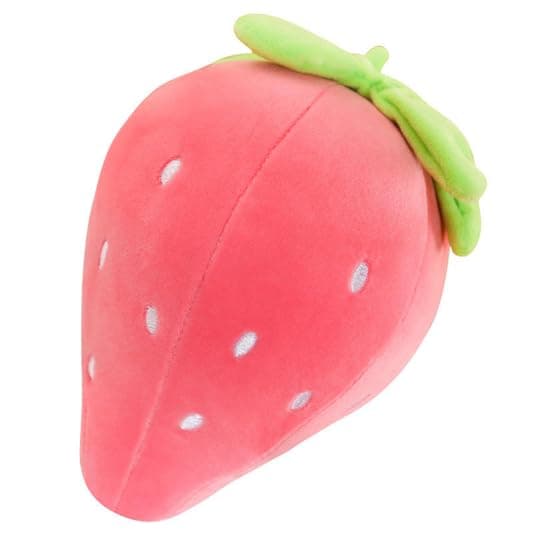 SCOOBA mini Strawberry Cushion Soft Toy 25cm Height for Your Loved Ones (mini Strawberry)