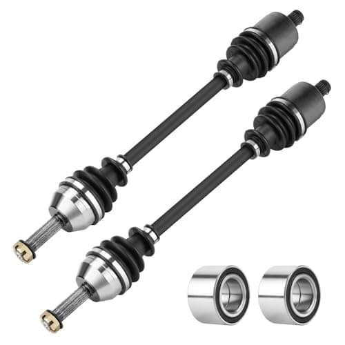 Magorfas Front Left/Right CV Axle with Bearing for Polaris Ranger Midsize 500 2017 2018 2019 2020 2021 2022, Ranger Midsize 570 EPS 2015-2019, Ranger ETX EV Li-Ion 2016 2017 2018, 1333238, 1333742