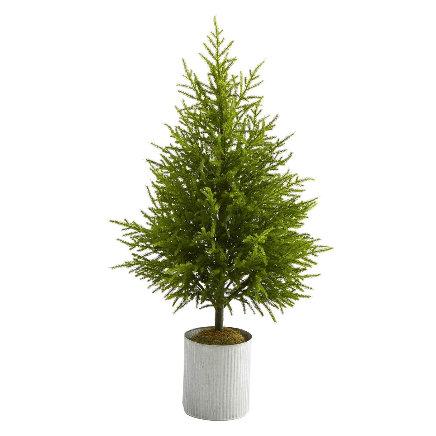 Nearly Natural 49in Norfolk Island Pine Natural Look Artificial Tree