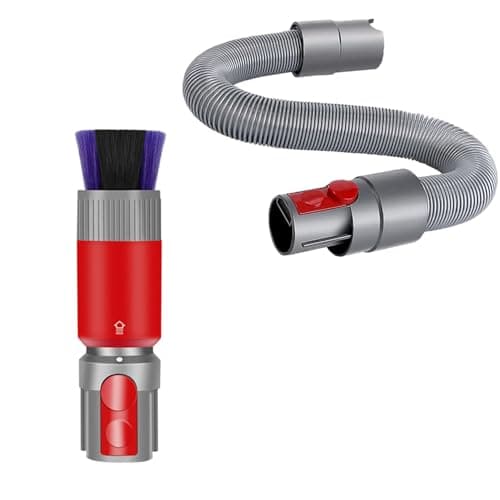 Scratchfree Dusting Brush 63Flexible Extension Hose Attachments for Dyson GEN5 V15 V12 V11 V10 V8 V7 Cordless Vacuum Cleaner Ideal for Car Detailing KeyboardBlinds CleaningDelicate Surfaces