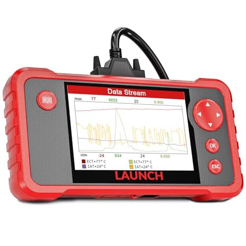 LAUNCH CRP123 V2.0 Elite OBD2 Scanner, 2025 New Engine/ABS/SRS/Transmission Car Diagnostic Tool With Oil Reset/Throttle Adaption/SAS Relearn , Check Engine Code Reader, Lifetime Free Update Scan Tool