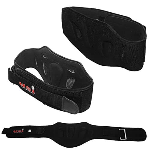 USI Universal Fitness Lumber Belt, Weight Lifting Belt, 790NK (Small) Waist Trimmer Belt Slim Body Sweat Wrap For Stomach And Back Lumbar Support For Men & Women