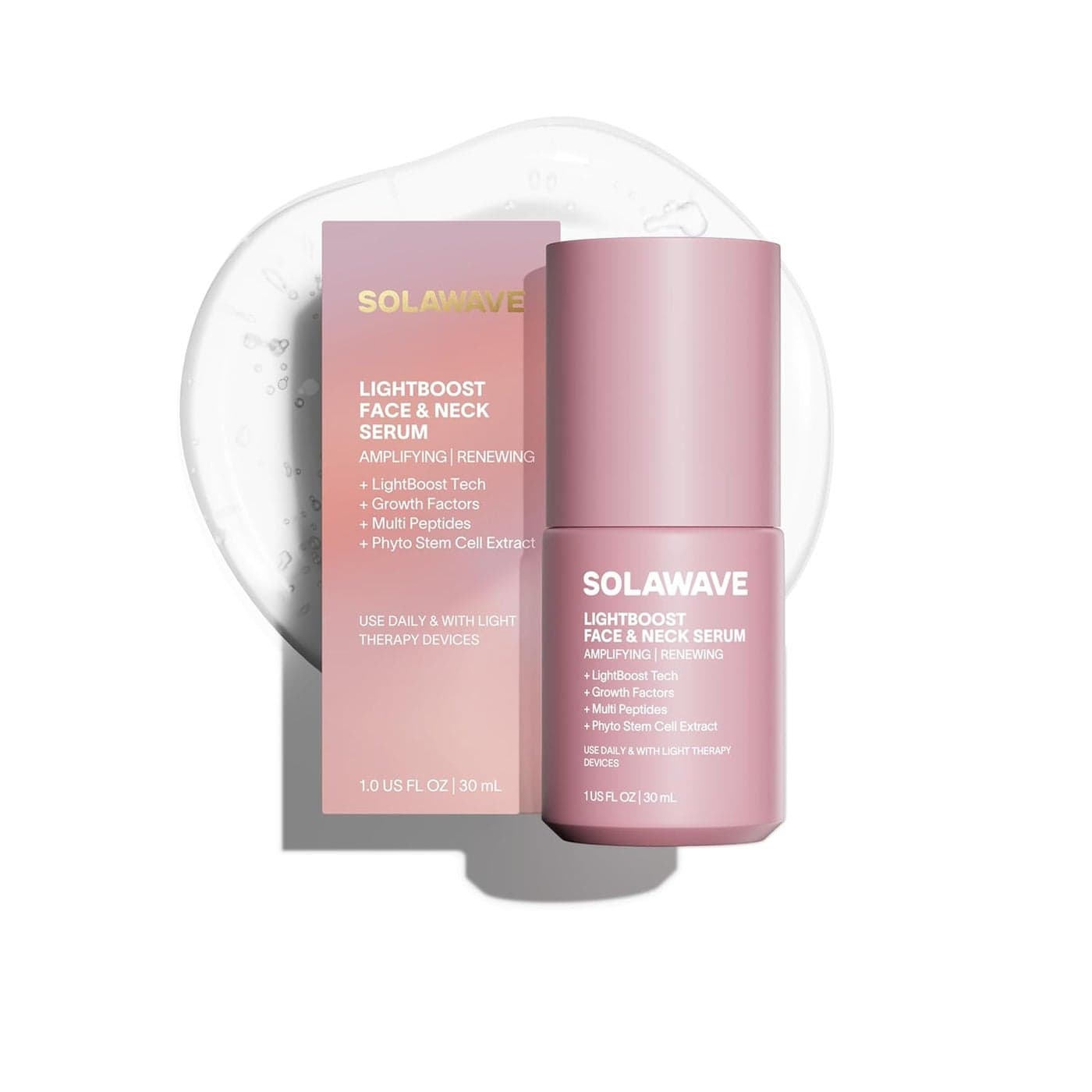 Solawave LightBoost Face Neck Serum