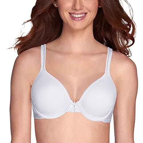 Vanity Fair Women's Body Caress Full Coverage Contour Bra #75335, Star White, 38B