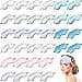 Coume Silk Sleep Mask Eye Coverings for Sleeping Smooth Soft Eye Covers Mask with Elastic Strap for Sleeping Blocking Lights Travel Relax 32 One Size