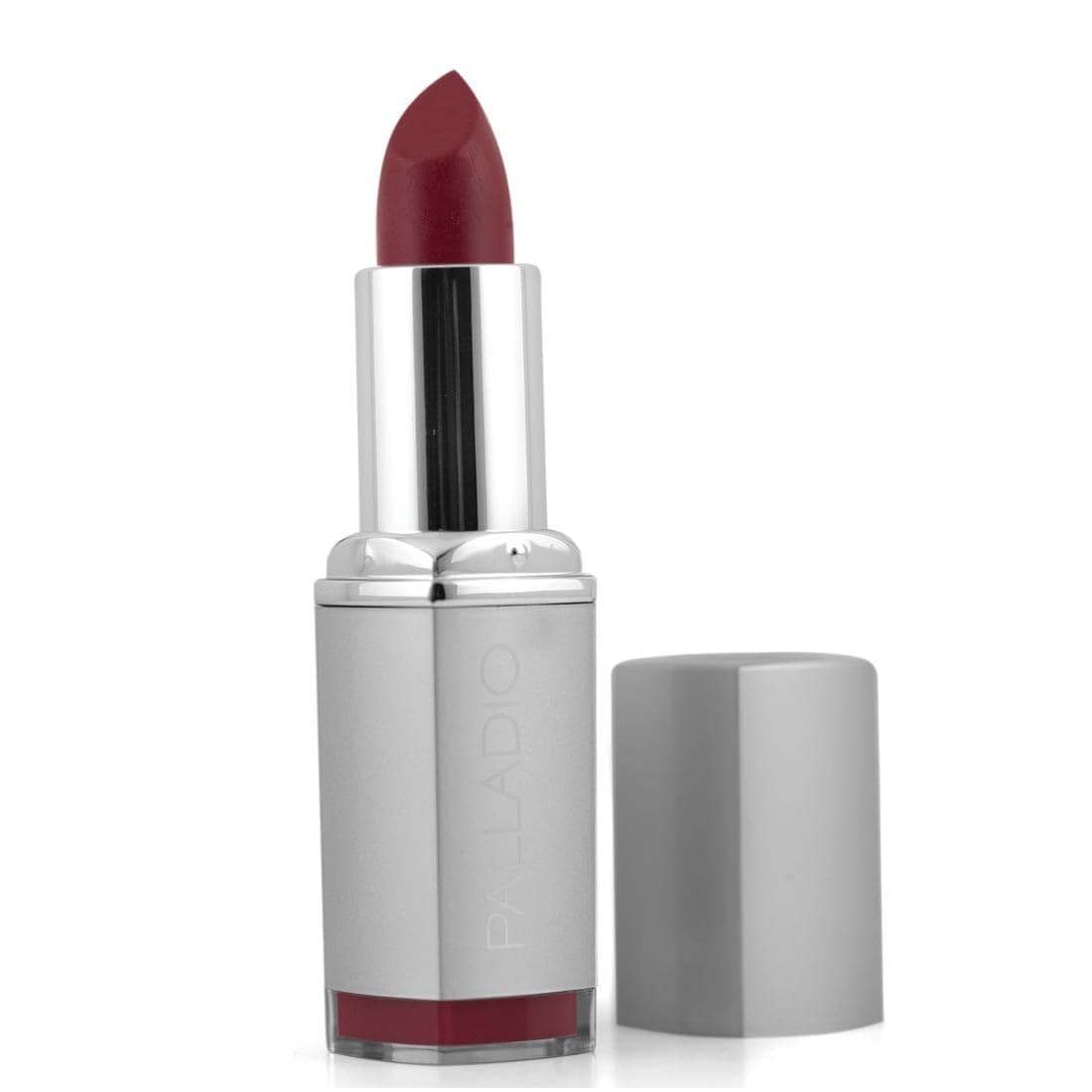 Palladio Herbal Lipstick Rich Pigmented and Creamy Lip Color Infused with Safflower Ginseng Ginkgo Biloba Camellia and Aloe Prevents Lips from Drying Combats Fine Lines Long Lasting Cameo
