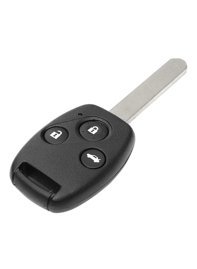 2-Piece 3 ons Remote Key Case Uncut Blade For Honda Accord Crv 03-07