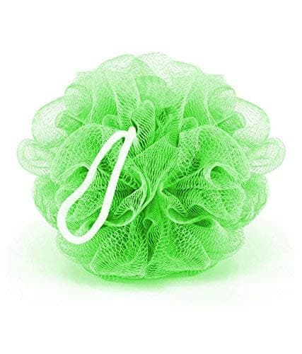 Shelter Super Soft Bath Sponge Fluffy Puffy Loofah (Sea Foam, Pack Of 1)