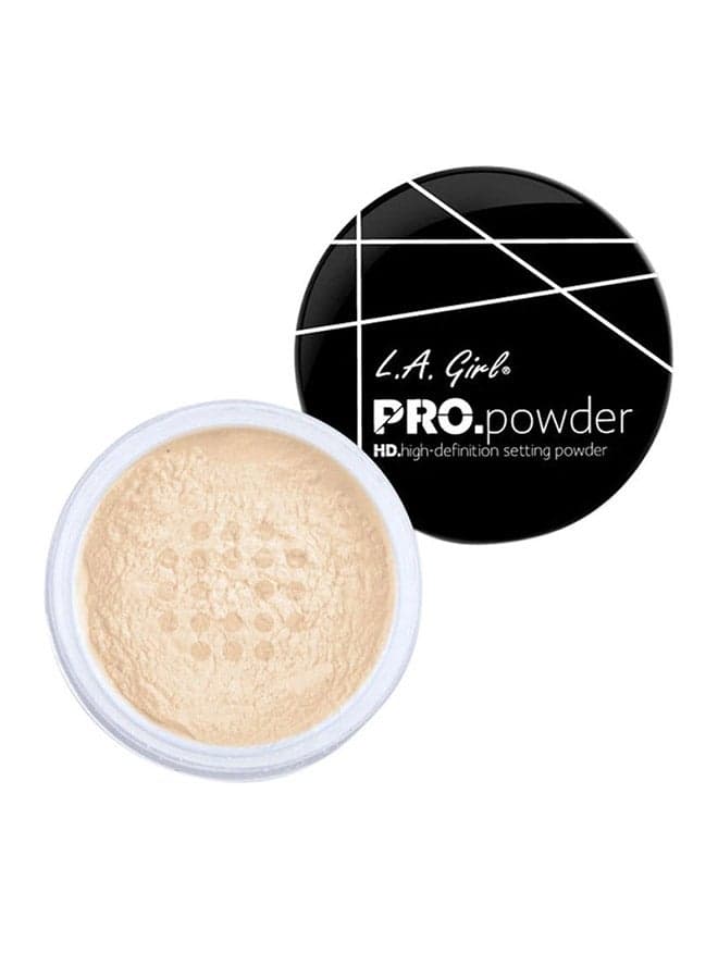 HD PRO Setting Powder Banana Yellow