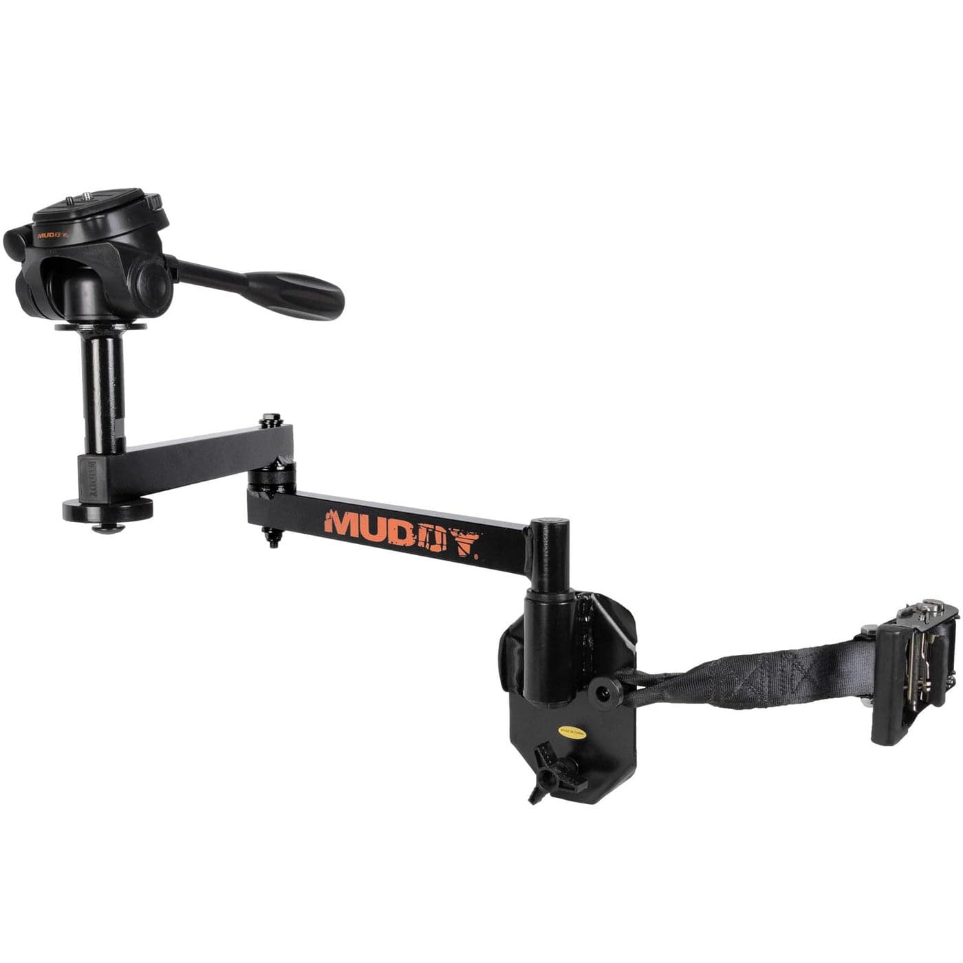 MUDDY Hunt Hard Compact Durable Aluminum Lightweight Ergonomic Portable EasytoInstall Silent Outdoor Camera Arm 24 Reach with Over 5 Points of Adjustment