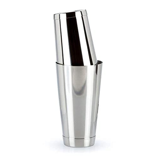 Dynore Stainless Steel Mixing Boston Cocktail Shaker, Professional Bartender Shaker Kit Weighted 840/540 ml Each - Set of 2