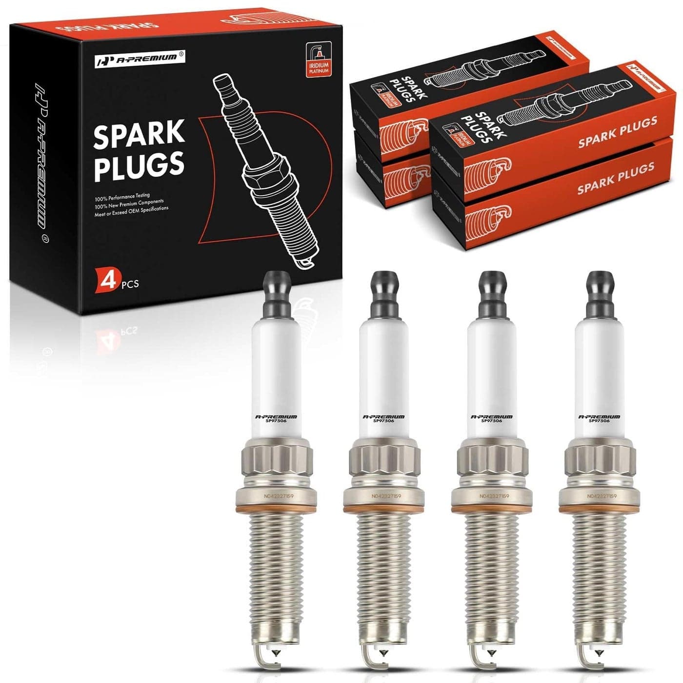 APremium Iridium Platinum Spark Plugs Compatible with BMW 320i 320i xDrive 328i 328i GT xDrive 328i xDrive X5 528i 528i xDrive X3 428i 428i Gran Coupe 428i xDrive Gran Coupe X1 228i
