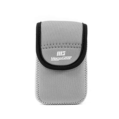 MegaGear MG751 Canon PowerShot SX620 HS, IXUS 180, IXUS 185, IXUS 360 HS, IXUS 190 is, IXUS 170 is, SX610 HS Ultra Light Neoprene Camera Case - Gray