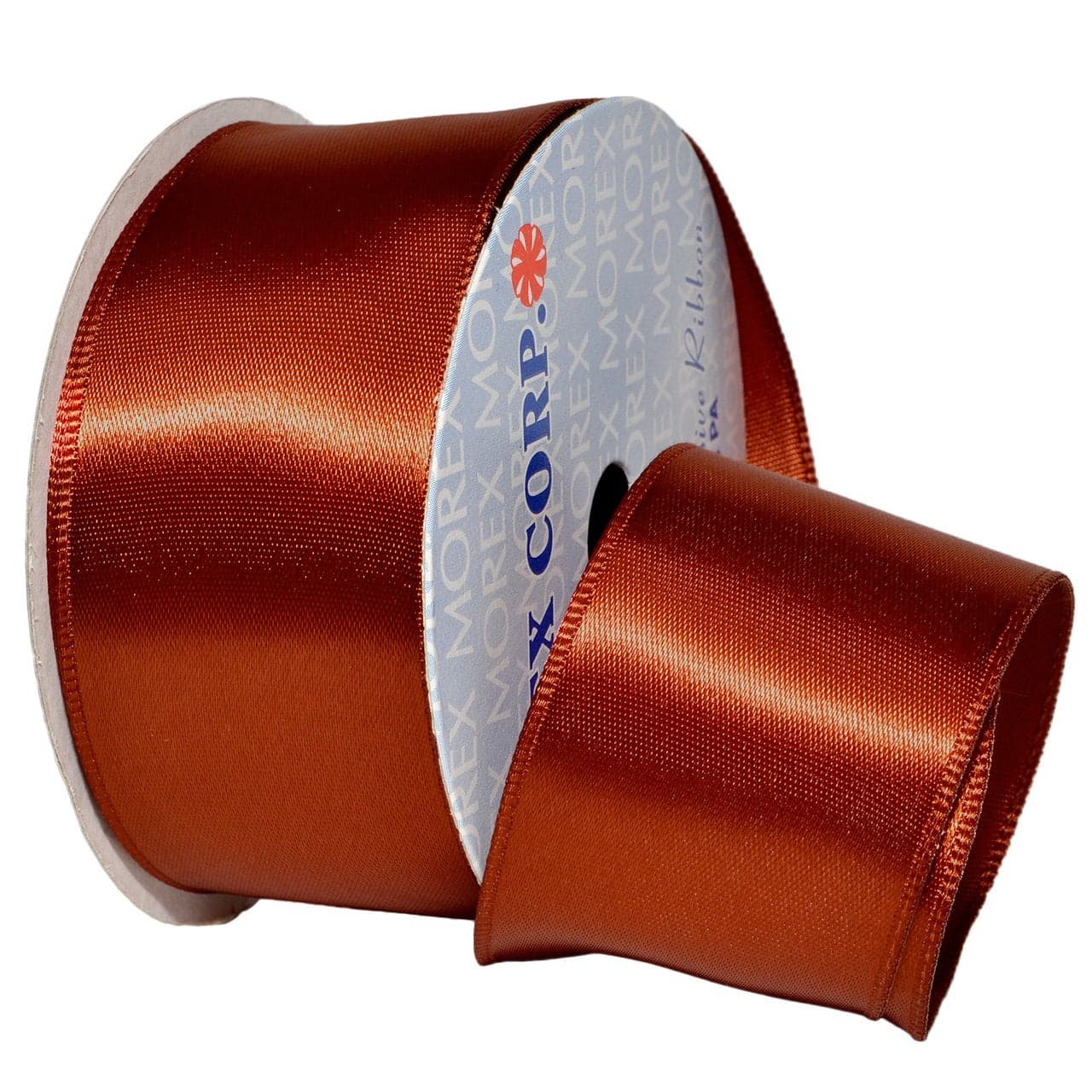Morex Ribbon Single Face Satin Ribbon Scarlet