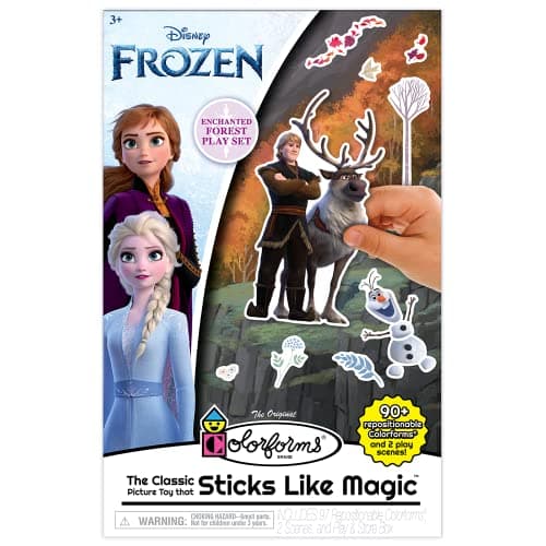 Colorforms Disney Frozen Box Set Pieces Stick Like Magic Creative Storytelling Fun Ages 3