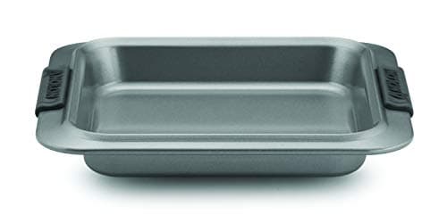 Anolon Advanced Nonstick Baking Pan Nonstick Cake Pan Square 9 Inch Gray