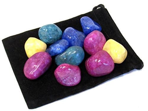 Zentron 12 Pound Tumbled Crackled Quartz