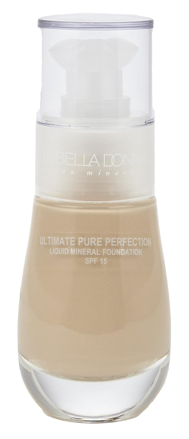 La Bella Donna Womens Ultimate Pure Perfection Liquid Mineral Foundation SPF 15 Nicoletta