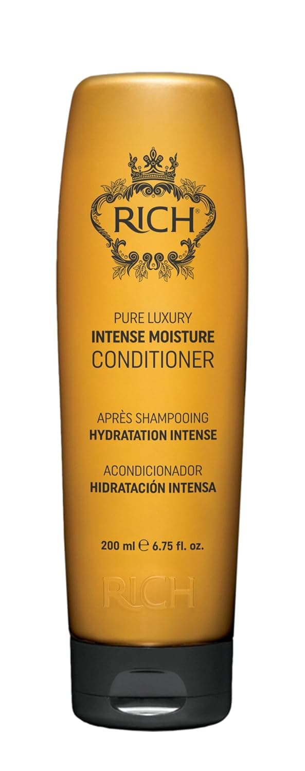 RICH Moisture Conditioner for Damaged Dry Hair Moisturizing Smoothing Antifrizz Prevents Split Ends Marula Oil Cherry Blossom Extract 675 oz
