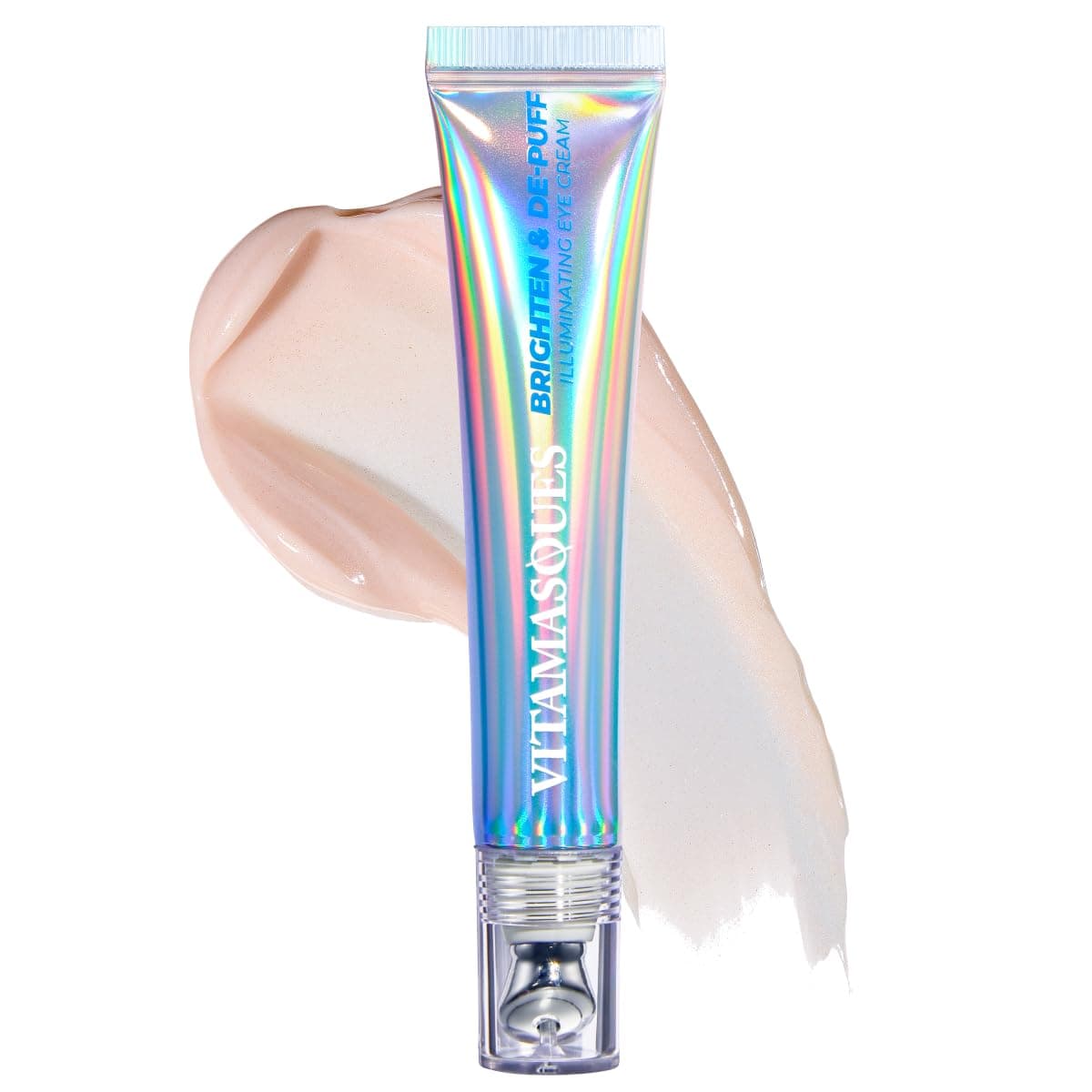 Vitamasques Brighten Depuff Illuminating Eye Cream Dark Circle Under Eyes Treatment Under Eye Corrector Get Rid of Bags Under Eyes Instantly Dermatologist Tested Made in Korea